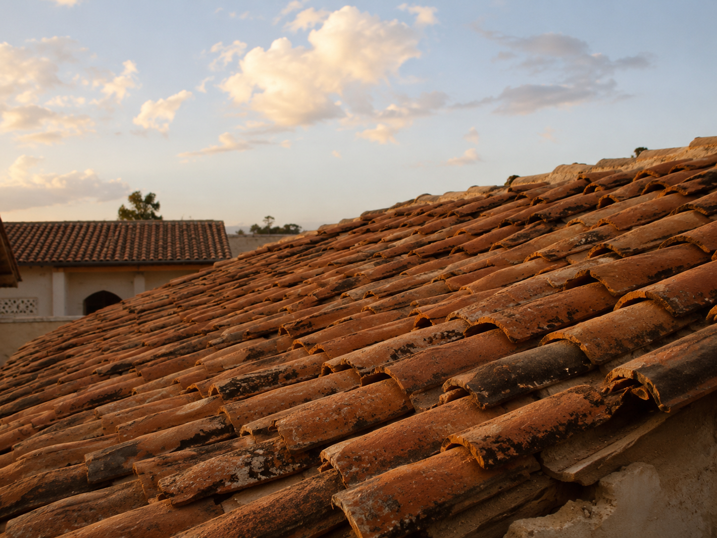 In-stock terracotta roof tiles ready for quick delivery